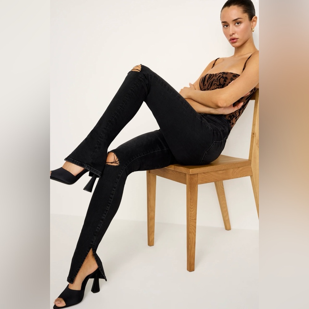 GOOD AMERICAN - ALWAYS FITS GOOD LEGS SKINNY JEANS